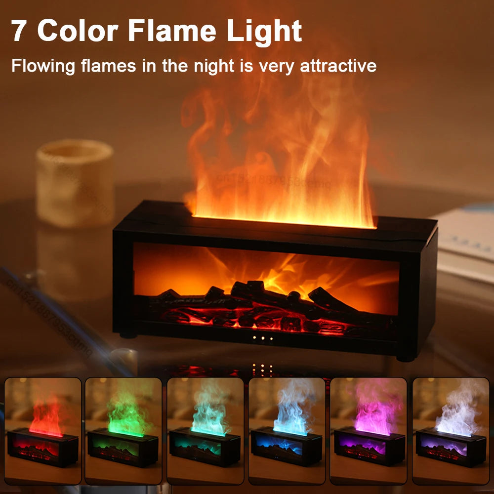 Luxentra Flame Diffuser - Elegant & Soothing Ambience